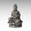 Escultura de bronce de Buda Kids Avalokitesvara decoración de latón de la estatua Tpfx-B98 / B99